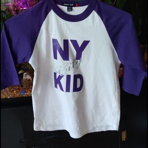 A youth small 3/4 sleeve shirt ( My own design )